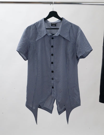 Nosferatu Button Up (Plaid)