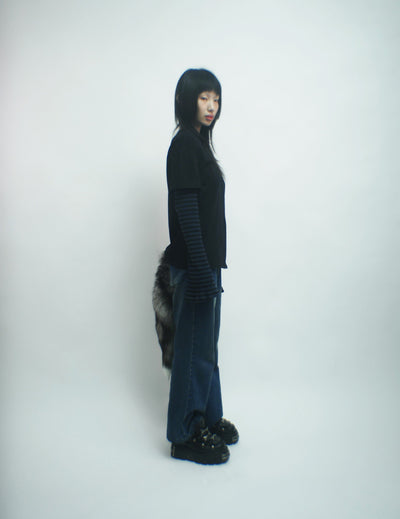 Studded Jeans (Black)