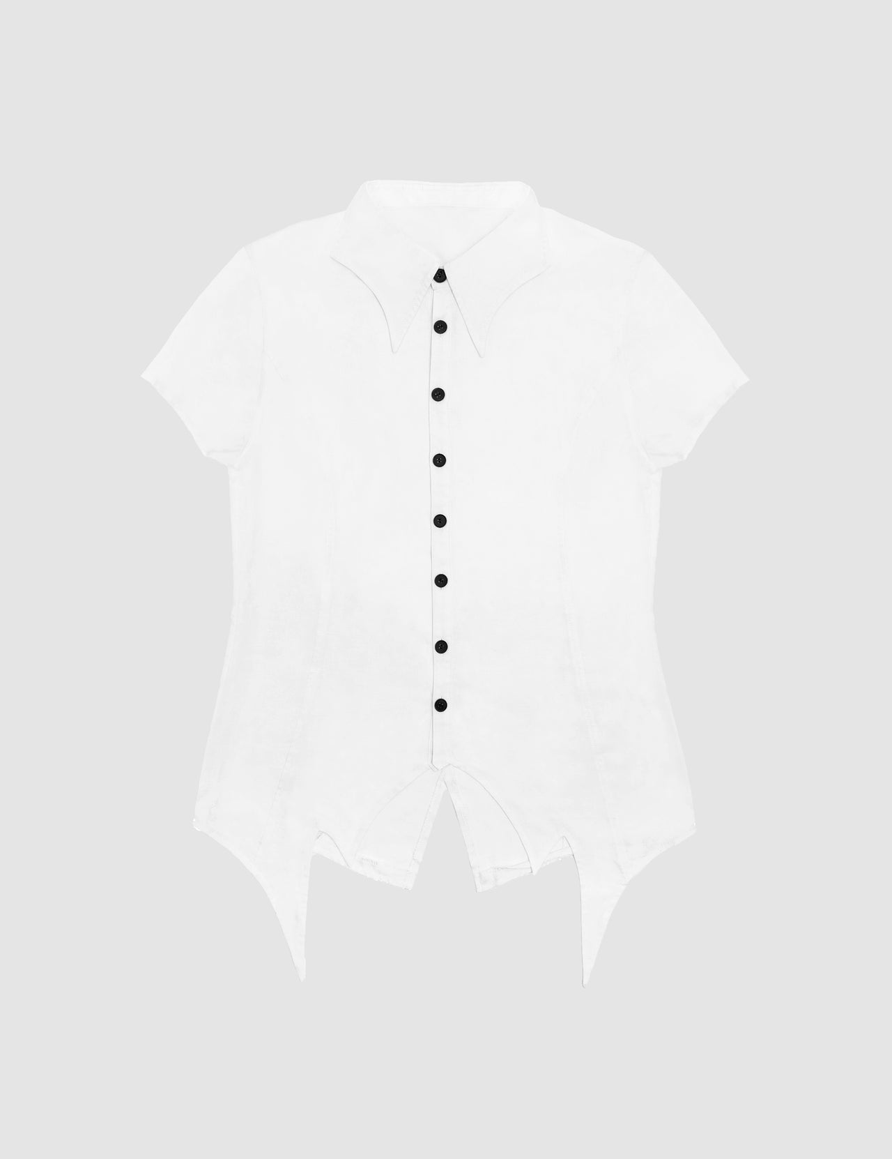 Nosferatu Button Up Shirt (White)