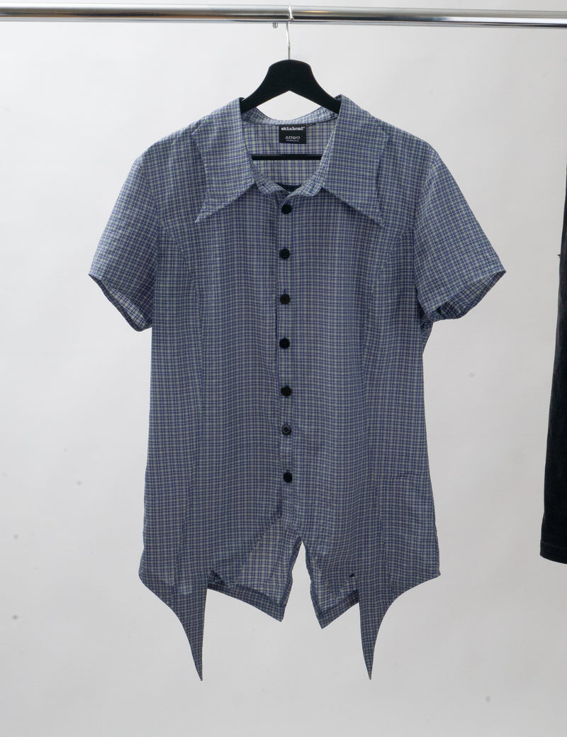 Nosferatu Button Up (Plaid)