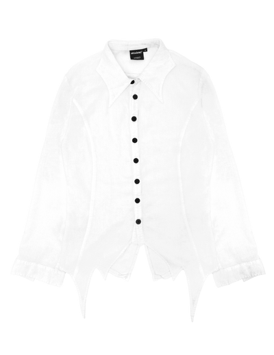 Nosferatu Button Up (White)