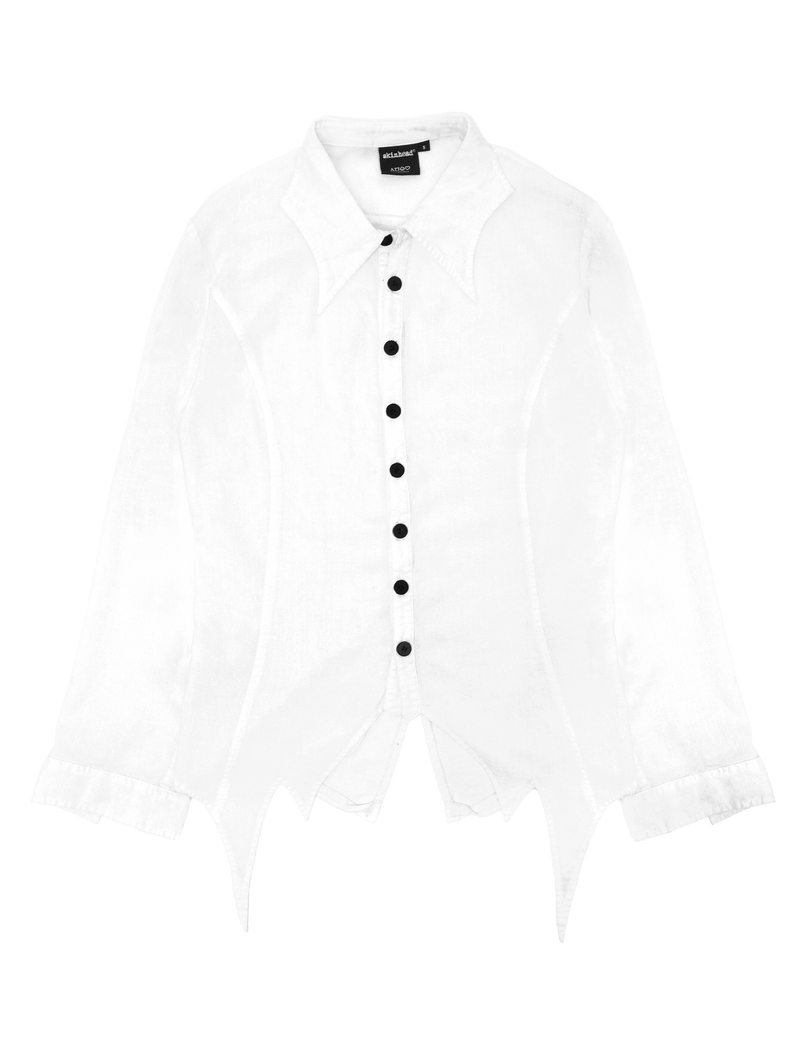 Nosferatu Button Up (White)