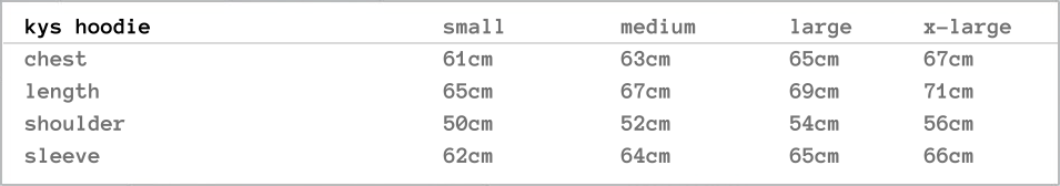 size-chart