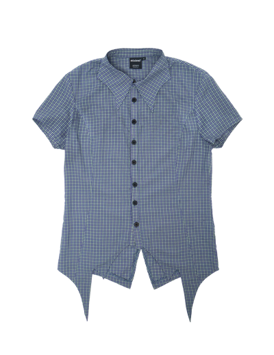Nosferatu Button Up (Plaid)