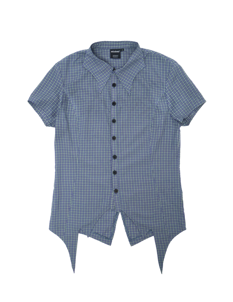 Nosferatu Button Up (Plaid)