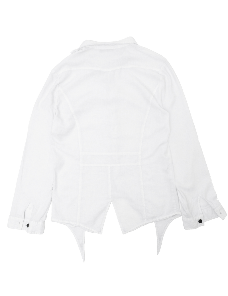 Nosferatu Button Up (White)