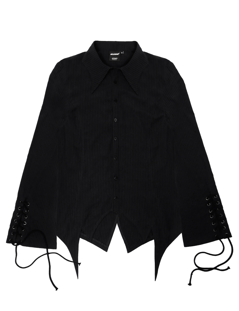 Nosferatu (Striped) Button Up Shirt