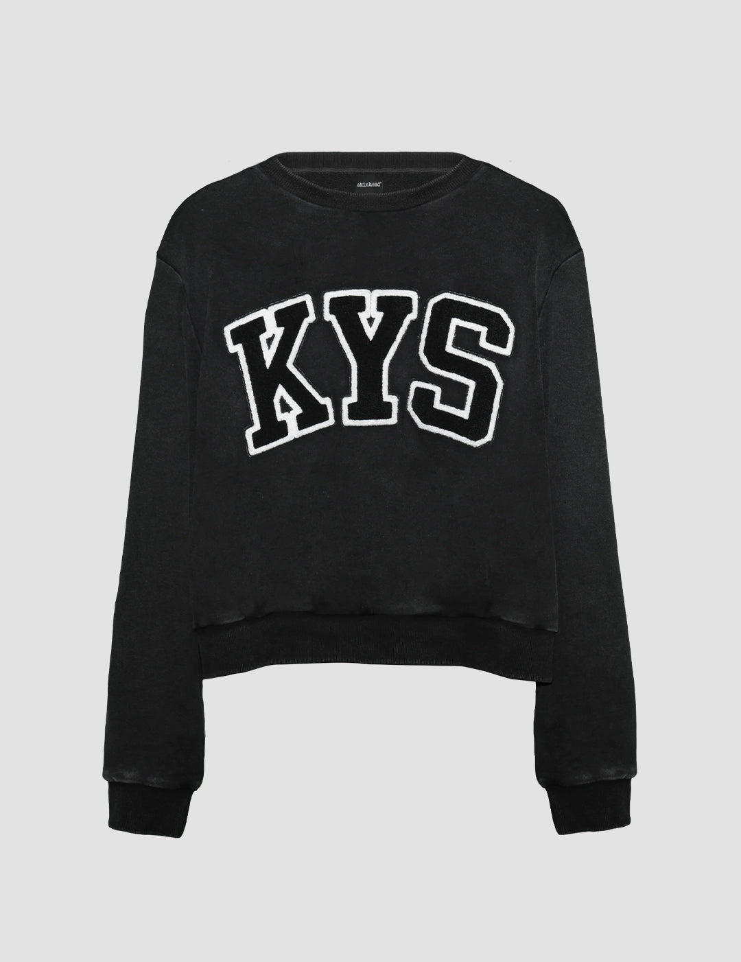 K. Why? /S Sweatshirt