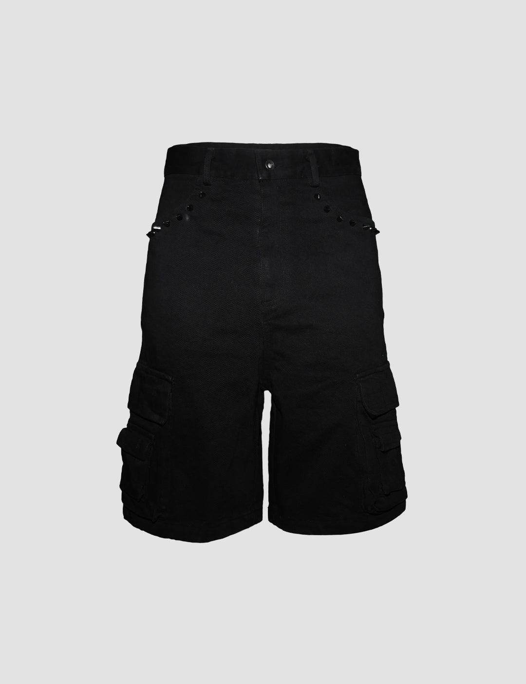 Denim Cargo Shorts